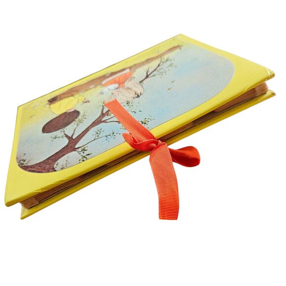 Vintage Recipe Book File Folder Stylecraft Yellow Cute - Picture 3 of 10